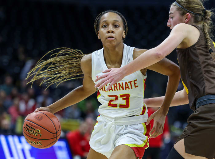 Incarnate Word Kickapoo Missouri girls basketball March 16 2024 David Smith 27551